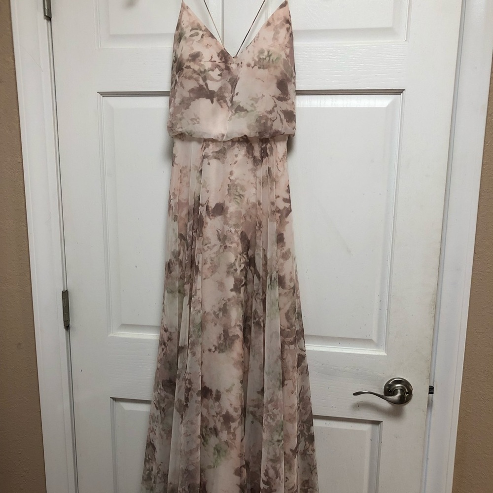 Jenny Yoo Inesse Watercolor Lavender Bridesmaid